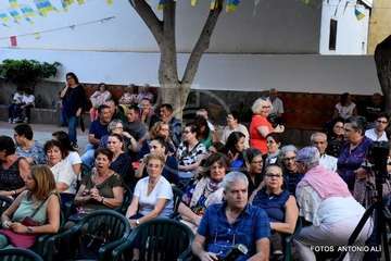 Pregón de La Viña a cargo del alcalde de Telde y actuación del humorista Maestro Florido (Foto Antonio Alí y TA)